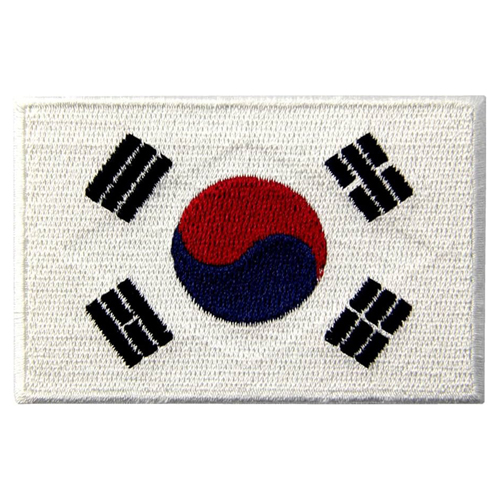 Gear Stock South Korea Flag Patch