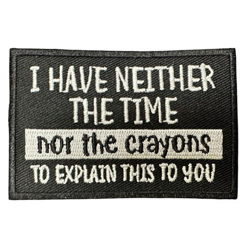 Gear Stock I Have Neither The Time Patch