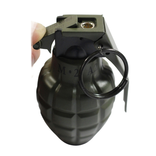 High Explosive Grenade Keychain