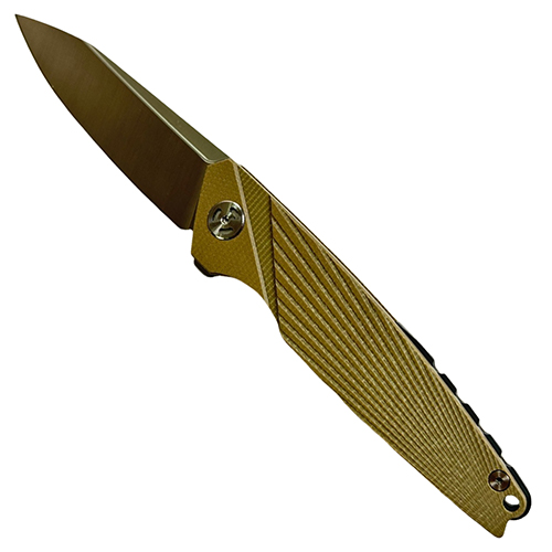 Stratos Micarta Stain Folding Knife