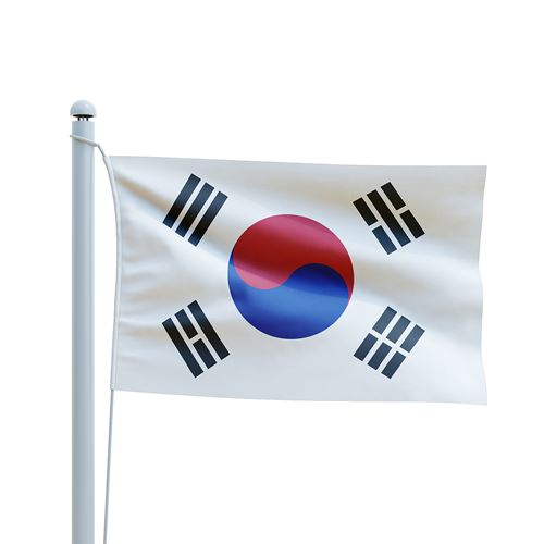 South Korea Country Flag 