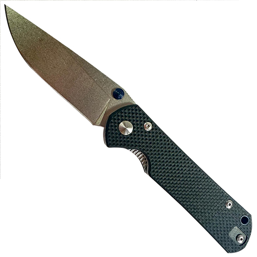 Aether Edge Stonewash EDC Folding Knife