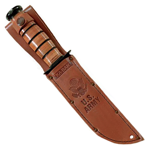Ka-Bar Purple Heart 75th Anniversary Fixed Blade Knife