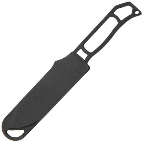 Becker Skeleton Clip-Point Fixed Blade Knife - Black