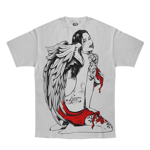 Grey Kill It Angelica T-Shirt