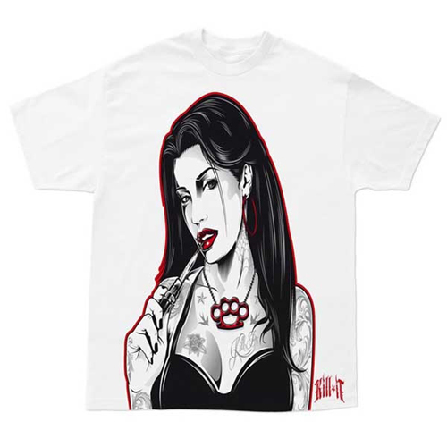 White Kill It Camilla T-Shirt