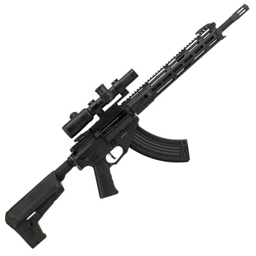 Krytac Full Metal Trident 47 SPR Airsoft AEG Rifle Black