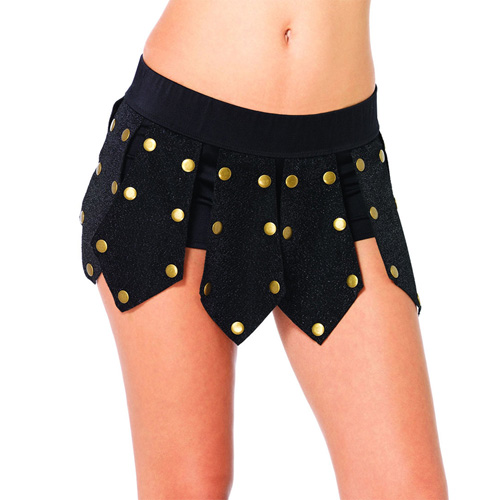 Womens Warrior Black Shorts