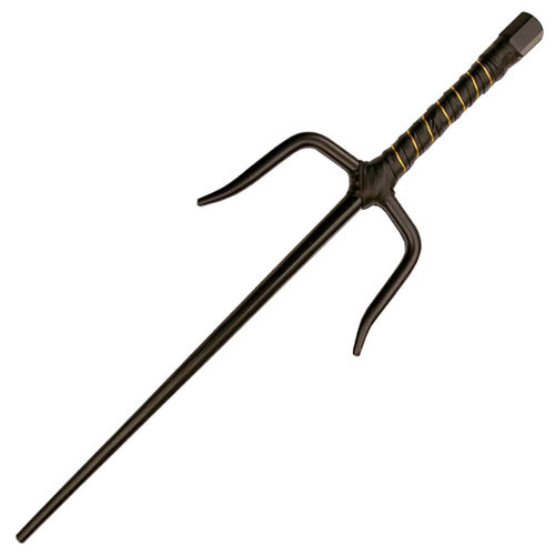 MC2310 Martial Art Leather Wrapped Handle Sai Set