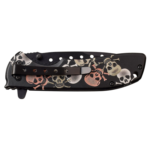 Dark Side Blades 3.75 Inch Drop Point Folding Blade Knife