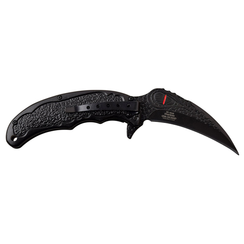 Dark Side Blades Dragon Art Handle Folding Knife
