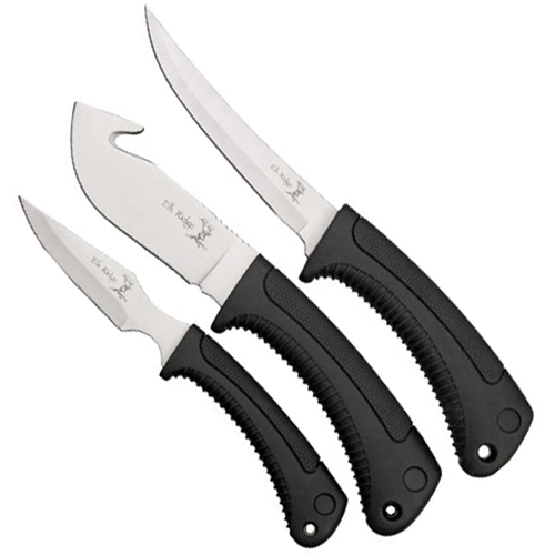 Elk Ridge Fixed Hunting Knife - 3 Sets