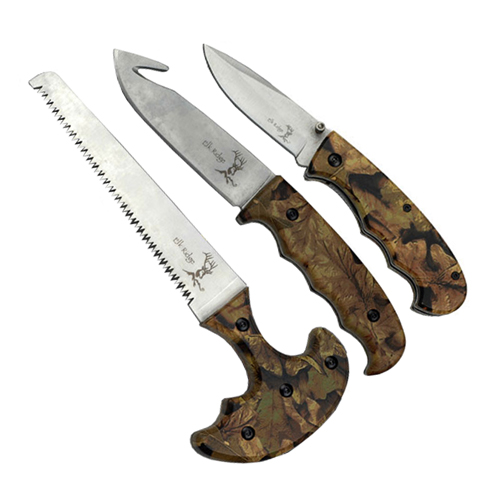 Elk Ridge ER-273CA Hunting Knife 3 Piece Set