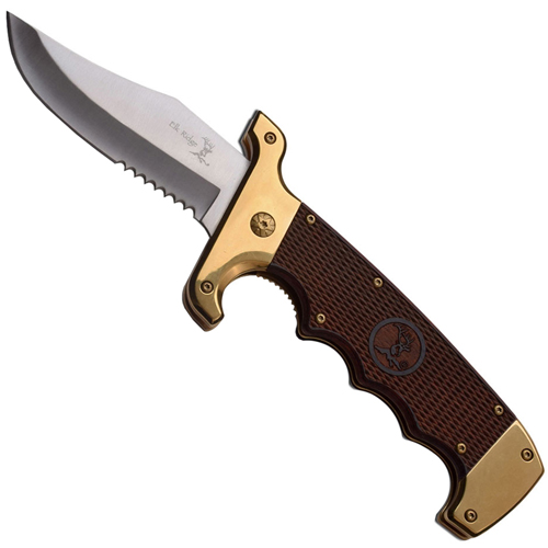 Elk Ridge 3CR13 Steel Blade Folding Knife