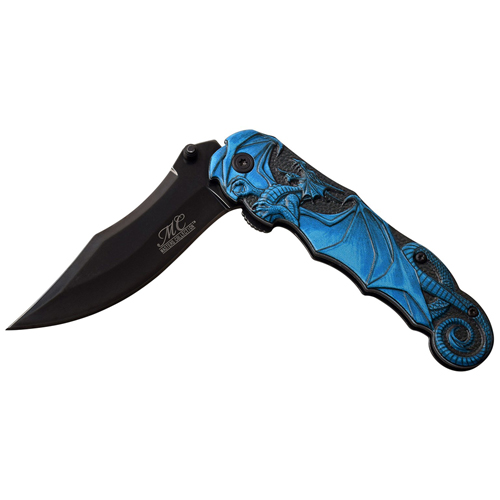 Masters Collection Embossed Printing Folding Knife