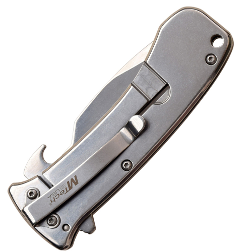 Master Cutlery MTech USA MT-A1093M Folding Knife -  Blade w Bottle Opener