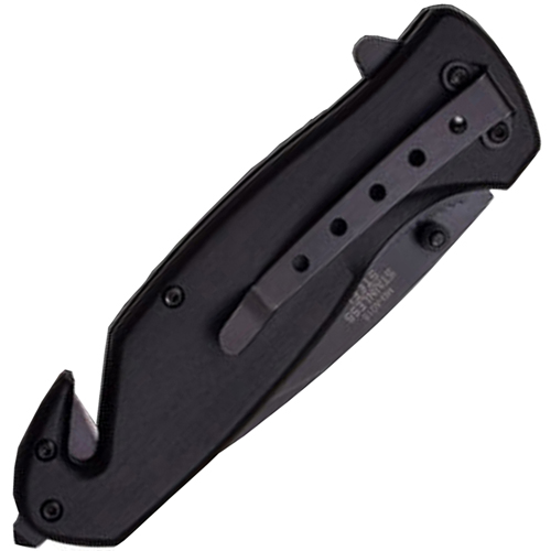 MU-A015 Folding Half Serrated Knife