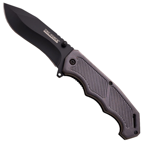 Tac-Force Grey Wood Handle Folding Knife