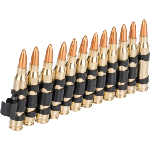 Super Realistic M249 5.56 Cartridge Belt - Set Of 12