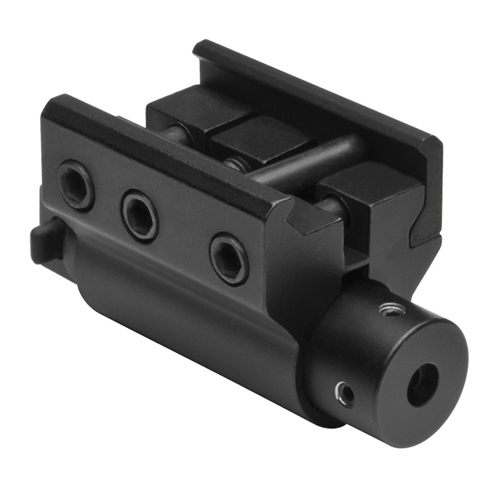 Red Laser Black Sight With Weaver Mount