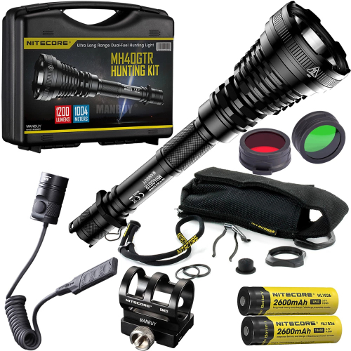 1200 Lumens Flashlight MH40GTR -Hunting Kit