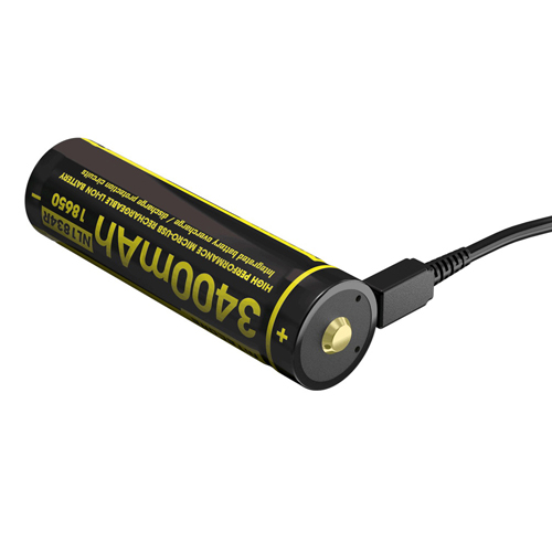 Nitecore NL1834R Micro-USB Rechargeable Li-Ion Battery