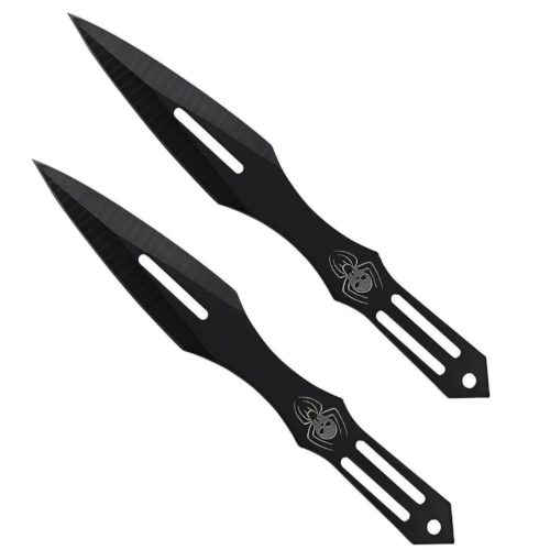 Neptune 5.5 Inch 2pc. Black Throwing Knives
