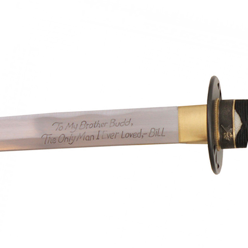 Kill BiIl 40 in Samurai Katana