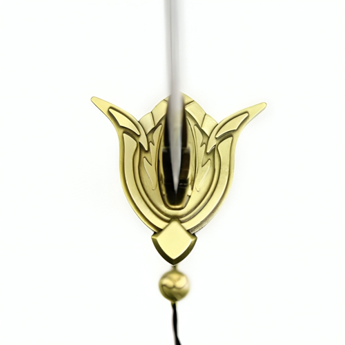 37.5-Inch Sword w/ Purple Handle and Sheath