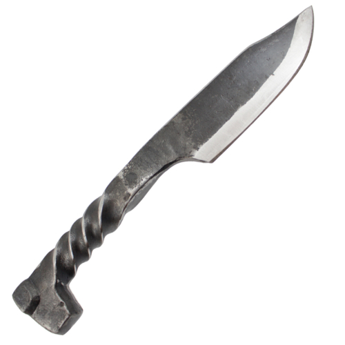 4408 Twisted Railroad Spike Fixed Blade Knife