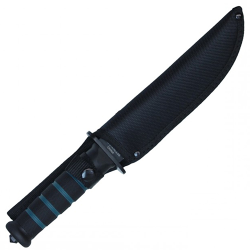 12 in Black Combat Knife