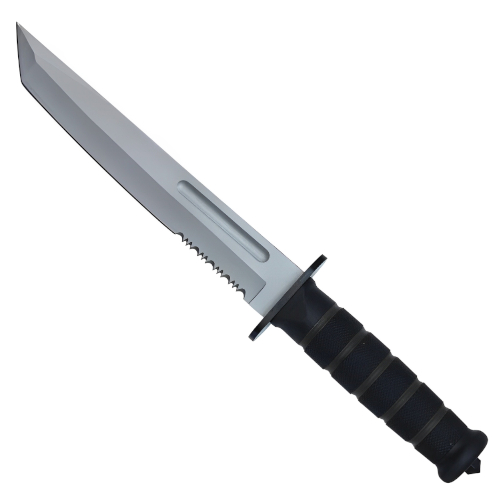 12 in Black Combat Knife