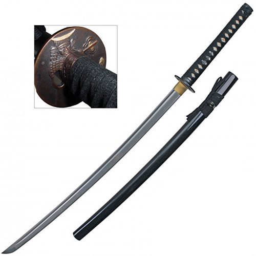 41 in High Carbon Steel Katana
