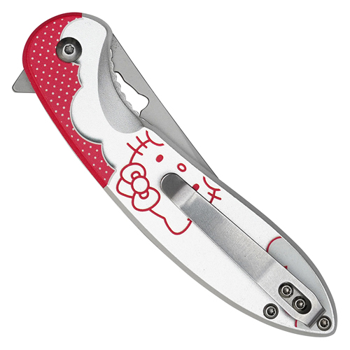 Red Kitty Folding Knife
