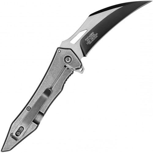 Unleash style with the Neptune Reaper Pocket Folding Knife, featuring a striking red design. Elevate your collection with this bold and versatile everyday carry essential.