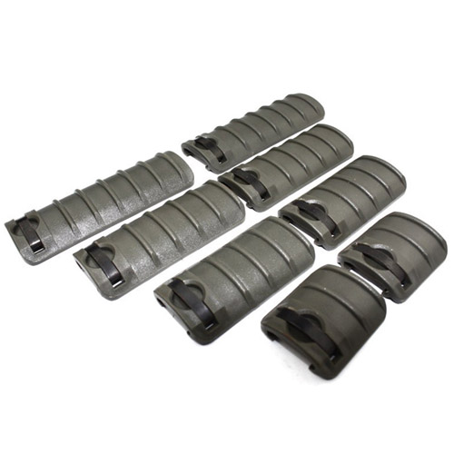 Ergo Ribbed Rail Cover 8 Piece Set