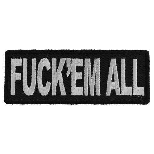 Cheap Place Fuck'em All Naughty Patch