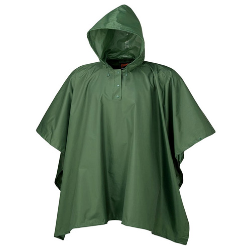 Pioneer Hooded Poncho Green