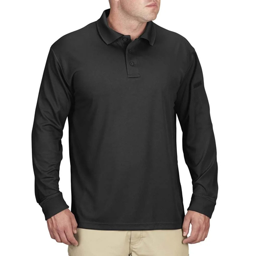 Men’s Long Sleeve Uniform Polo Shirt