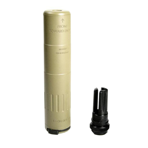 MK18 Mock Silencer - FDE