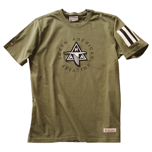 NAA Applique T-Shirt - Khaki