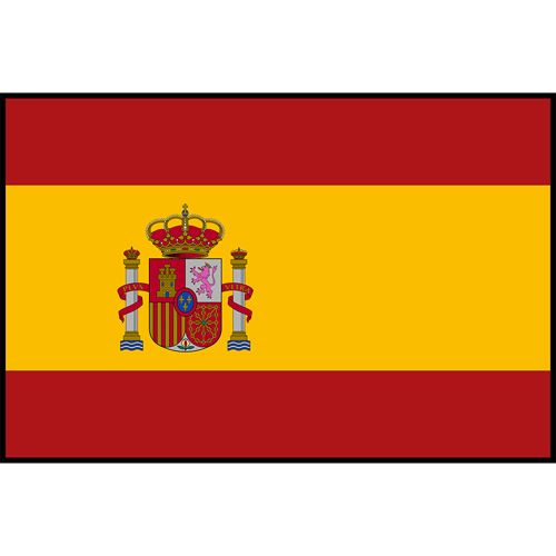 Spain Flag Printed Patch