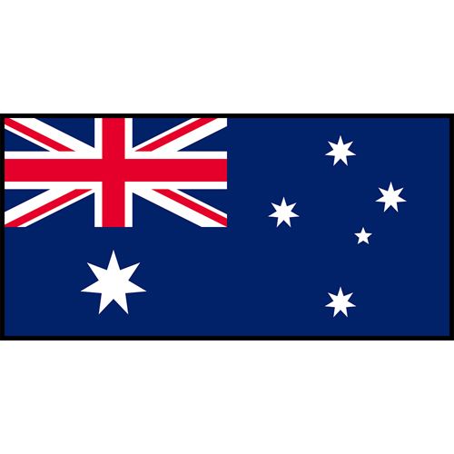 Australia Flag Printed Patch