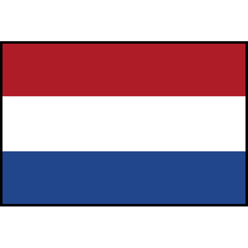 Netherlands Flag Printed Patch