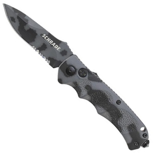 Urban Camo SC60C Push Button Lock Folding Knife