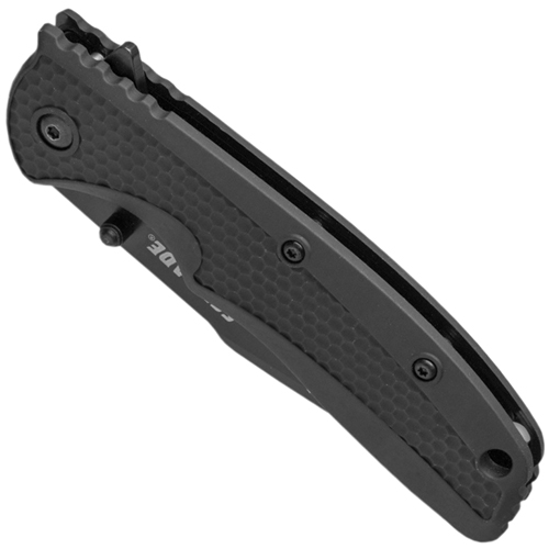 SCP17-35 Black Polymer Handle Folding Blade Knife