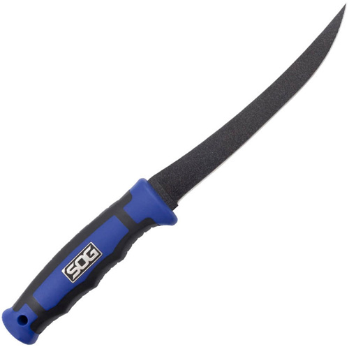 SOG Black Non-Stick Finish Blade Fillet Knife
