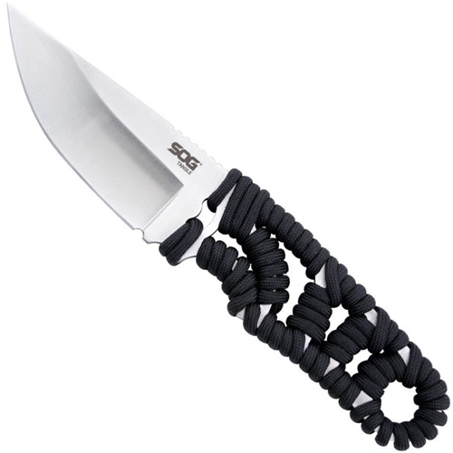 Tangle Drop-Point Fixed Blade Knife w/ Sheath