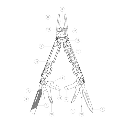 PowerAccess 18-Component Multitool