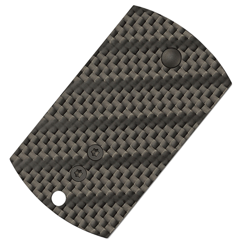 Dog Tag CPM-S30V Steel Blade Plain Edge Folder